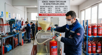 Ankara Apartman ve Site Yangın Tüpü Dolumu Satış Güncel Fiyatları (2026)