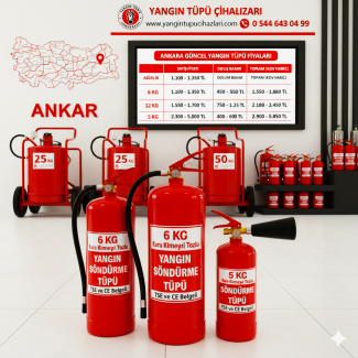 Yangın Tüpü Fiyatı Eryaman ve Ankara