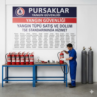 Pursaklar Apartman Yangın Tüpü Dolum Ücreti Ne Kadar?